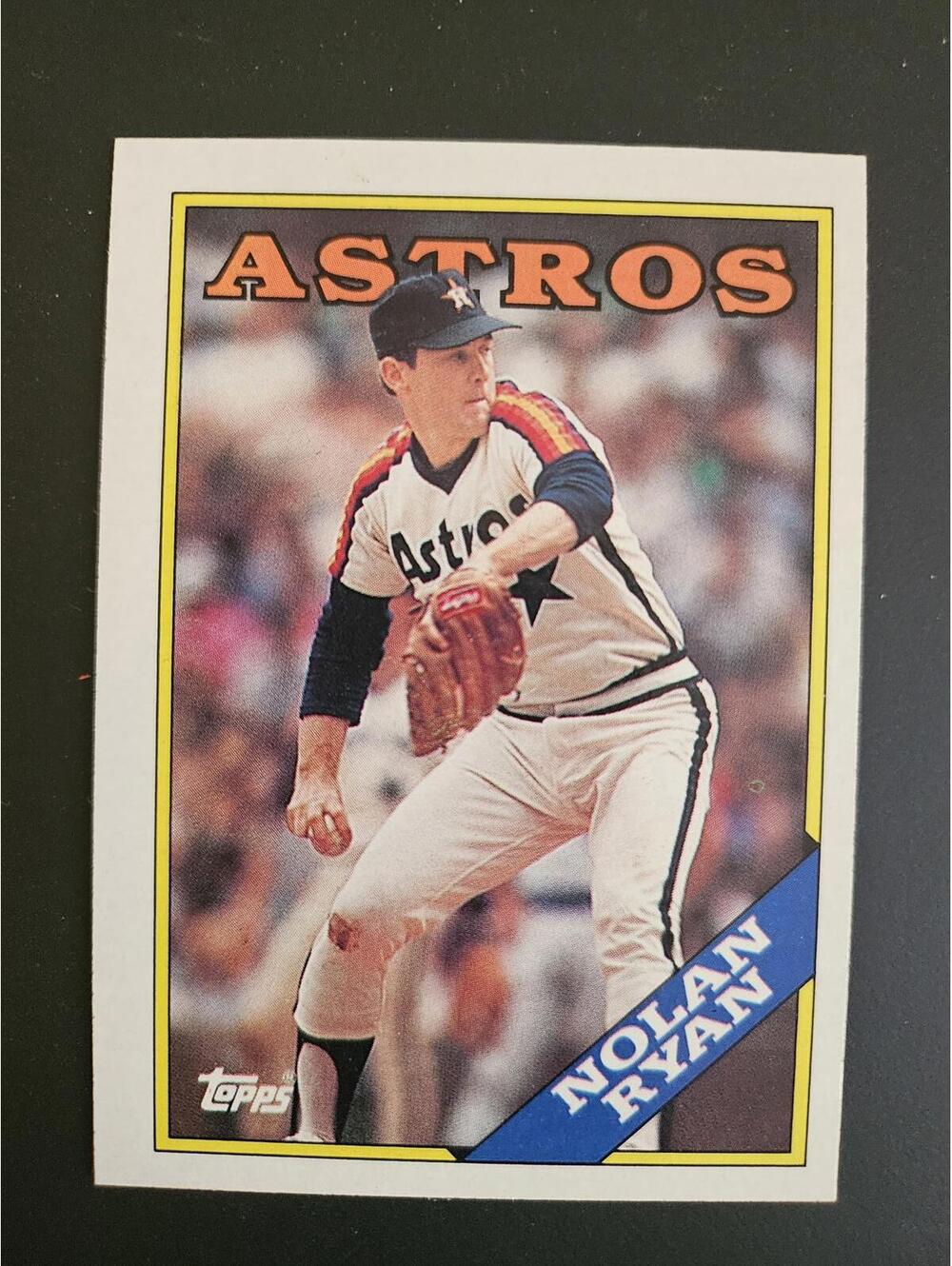 1988 Topps #250 Nolan Ryan Astros - RAW Mint